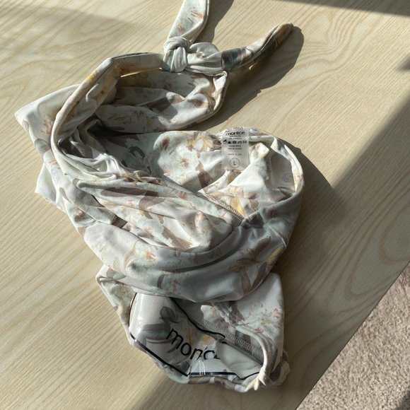 NWOT Montce Tropez One Piece Swimsuit Ete Floral L - Picture 10 of 11